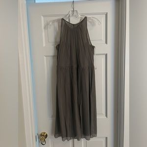J. Crew Silk Chiffon Megan Dress Knee Length